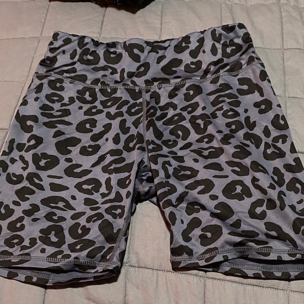 Leopard Print Women's Shorts